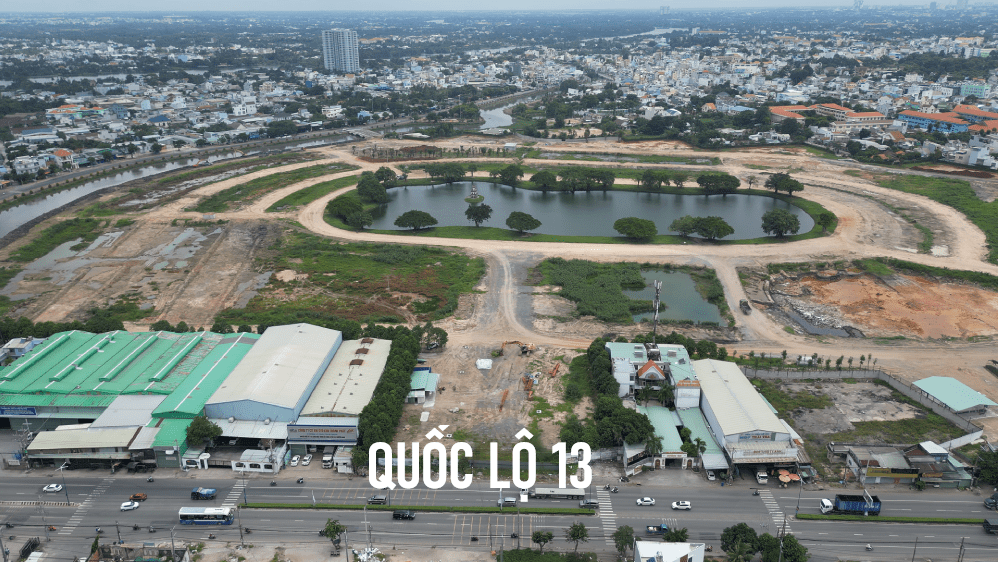Dự án Hồ Gươm Xanh trục Quốc lộ 13 có vốn đầu tư gần 1 tỷ USD