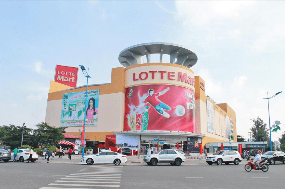 Lotte Mart - Tiện ích ngoại khu căn hộ Hồ Gươm Xanh TBS Land
