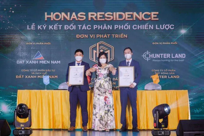 Công bố đơn vị phát triển và đối tác chiến lược dự án Honas Residence 5 MAPLELAND DATXANHMIENAM HUNTERLAND HONASRESIDENCE
