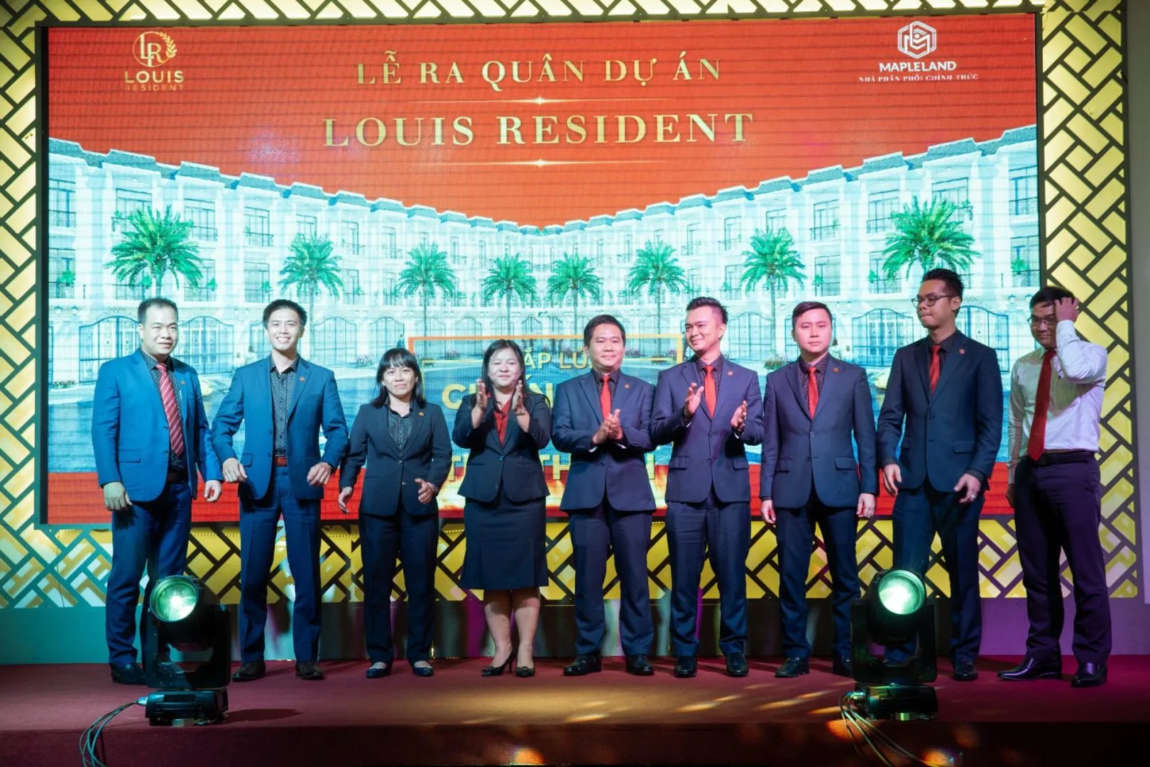[Hình ảnh] Lễ ra quân dự án Louis Residence