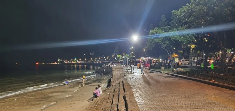 Vũng Tàu: Biển Bãi Trước, Bãi Sau sáng rực nhờ dàn đèn cao áp 5 Den cao ap vung tau 2