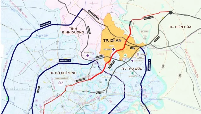 giao thong ket thuc tp di an