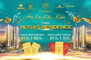 Tung bung su kien Hai loc dau xuan cung Honas Residence