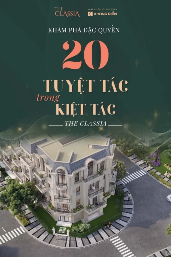 The Classia - Đặc quyền riêng biệt - Dấu ấn cá nhân - 20 căn phiên bản đặc biệt 3 20 can dac biet tai the classia