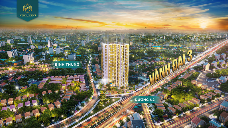 Honas Residence mặt tiền đường vành đai 3, lợi thế giao thông kết nối thuận tiện