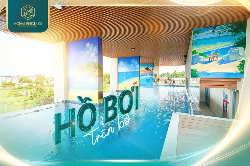 Honas Residence|Tích Góp 10 triệu/tháng Mua Nhà Thành Phố Được Không? 9 Hồ bơi tràn bờ tại Honas Residence