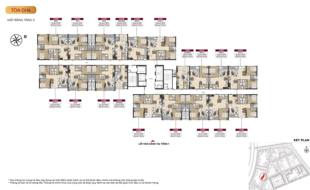 The Glory Height - Vị Trí Đắc Địa Đối Diện Vincom Megamall 135 GH6 3