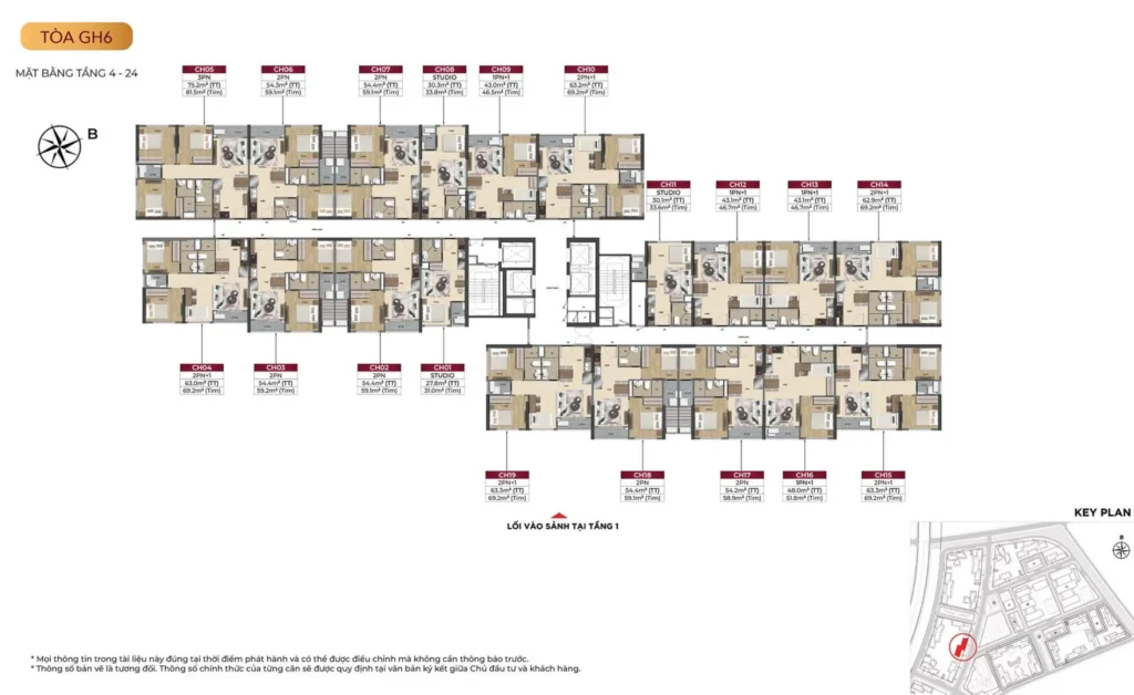 The Glory Height - Vị Trí Đắc Địa Đối Diện Vincom Megamall 136 GH6 4