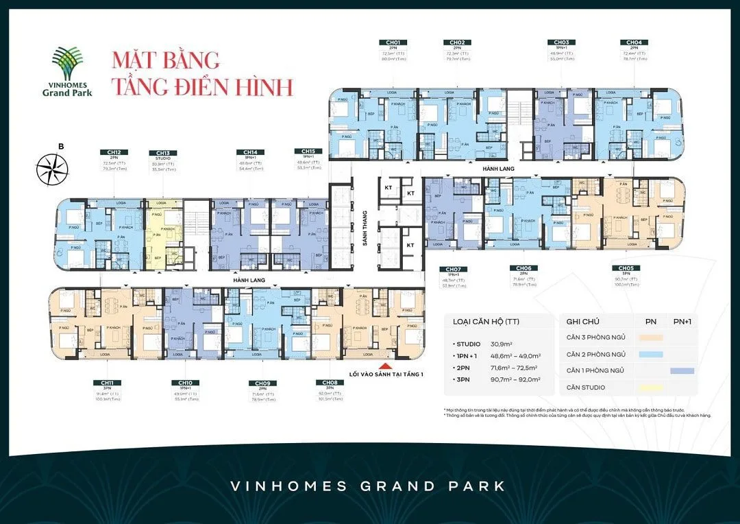 Vị trí The Beverly (Khu đô thị Vinhomes Grand Park)
