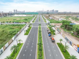 Đường Liên Phường, đoạn chạy qua dự án The Global City chinh thức khởi công