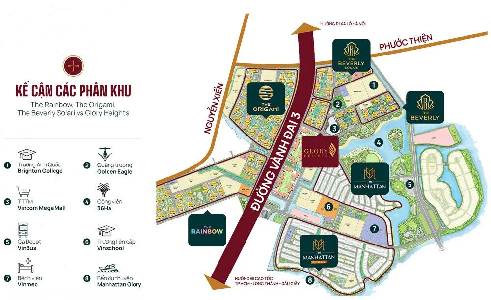 The Glory Height - Vị Trí Đắc Địa Đối Diện Vincom Megamall 98 vi tri glory heights 3