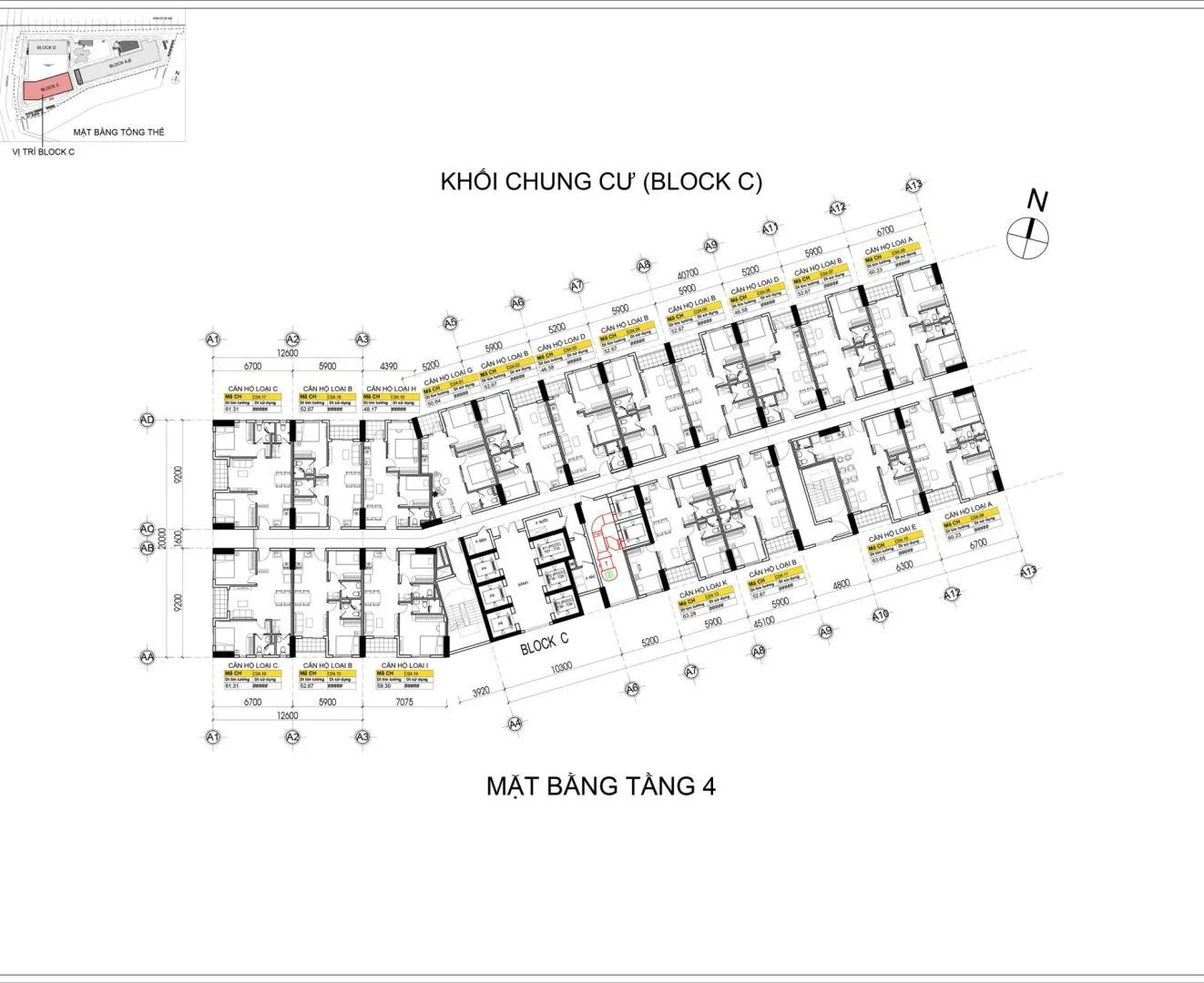 Bcons Solary Dĩ An Bình Dương - Chủ Đầu Tư Bcons 60 Mặt bằng Tầng 4 Dự án Bcons Solary