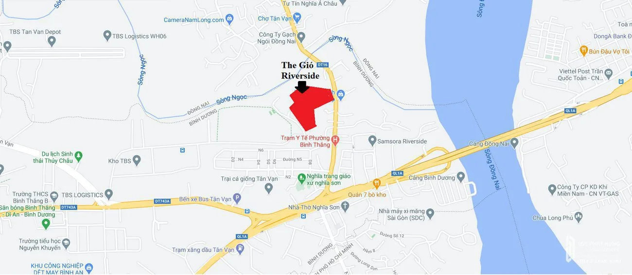 The Gió Riverside Dĩ An | GIÁ BÁN và ƯU ĐÃI từ An Gia Investment 46 Vị trí địa chỉ dự án nhà phố Takara Residence Thủ Dầu Một Chánh Nghĩa chủ đầu tư Thành Nguyên