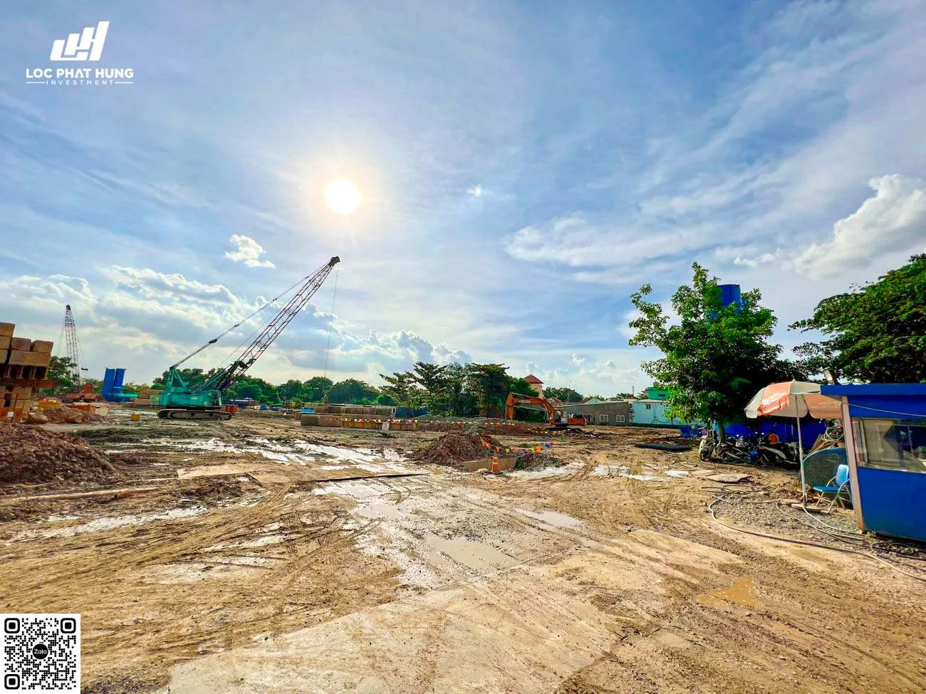 The Gió Riverside Dĩ An | GIÁ BÁN và ƯU ĐÃI từ An Gia Investment 74 Toàn cảnh công trường căn hộ The Gió Riverside