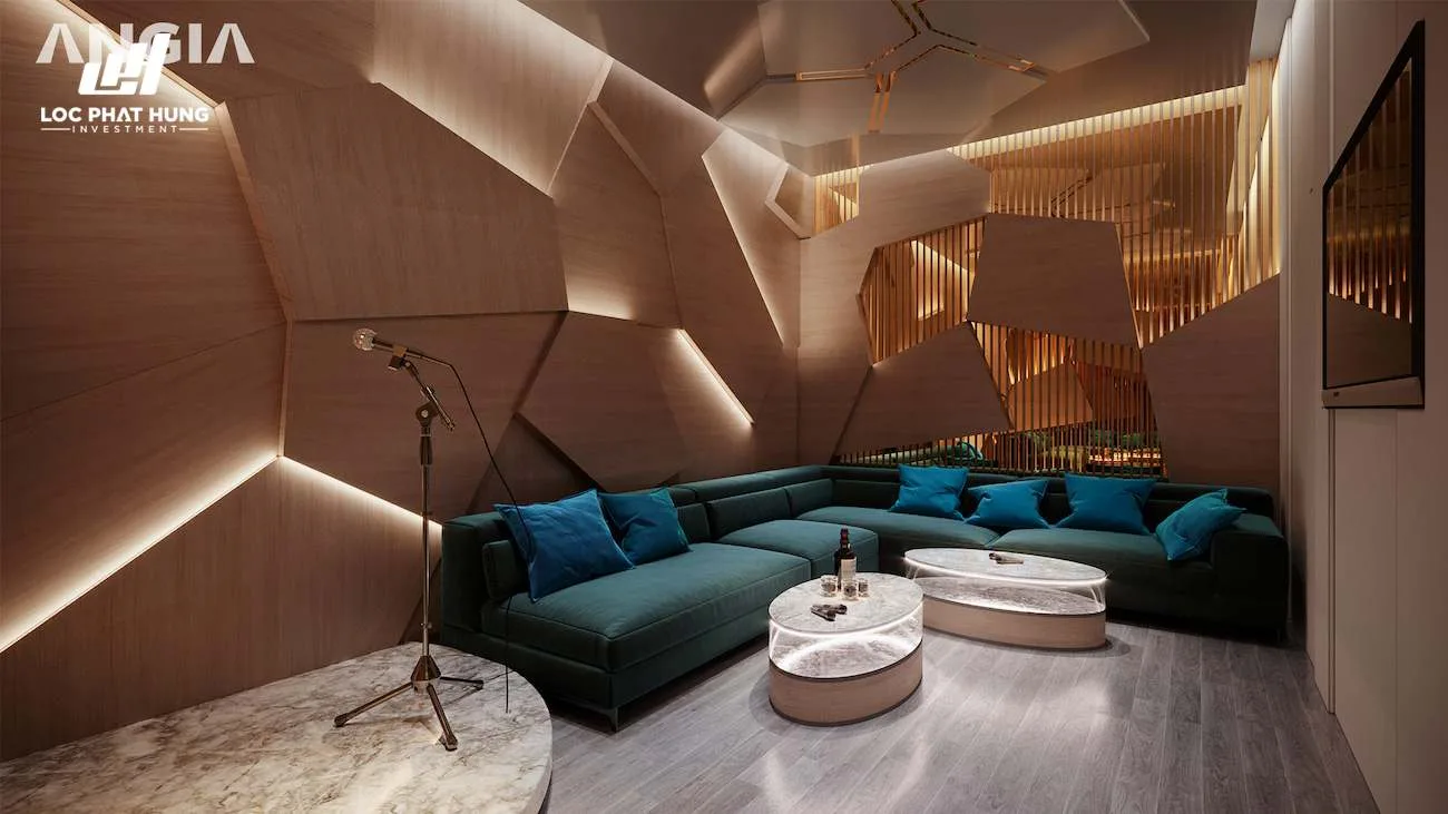 The Gió Riverside Dĩ An | GIÁ BÁN và ƯU ĐÃI từ An Gia Investment 55 Phòng karaoke trang bị tối tân