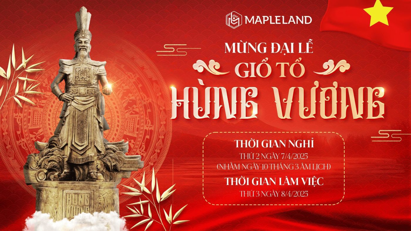 THÔNG BÁO NGHỈ LỄ GIỖ TỔ HÙNG VƯƠNG 2025