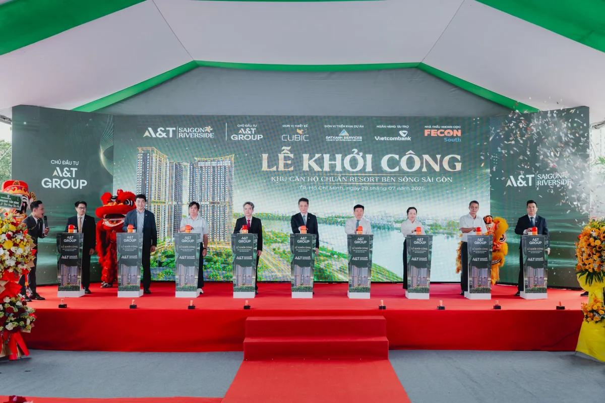 Khach moi tham du Khoi cong xay dung AT Saigon Riverside 1 11zon