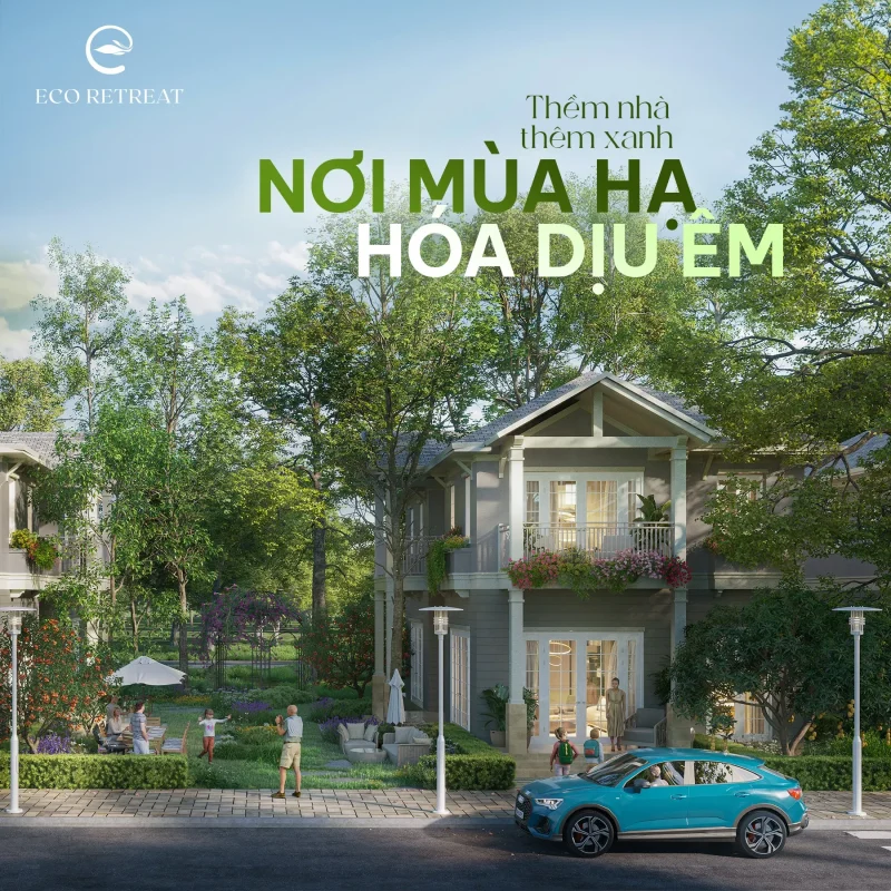 Biệt thự đơn lập Eco Retreat Long An