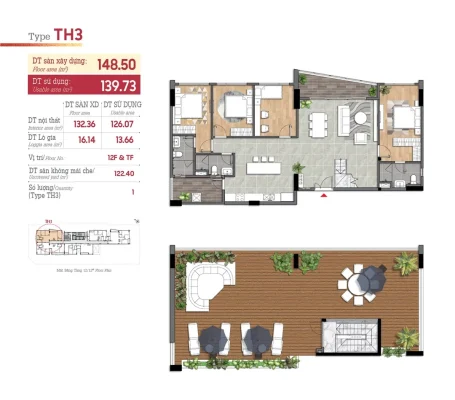 can ho penthouse at riverside 3 11zon