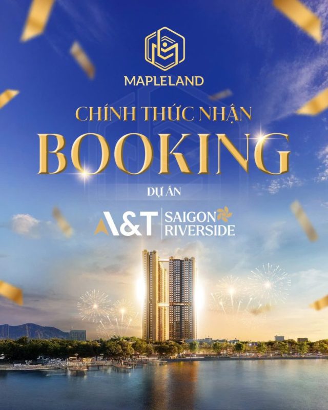 chinh thuc nhan booking at saigon riverside