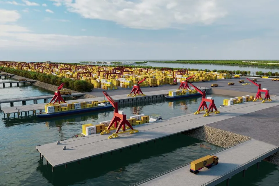 6 Hạ Tầng Then Chốt Quyết Định Giá Trị Vinhomes Cần Giờ 20 Siêu cảng trung chuyển quốc tế Cần Giờ