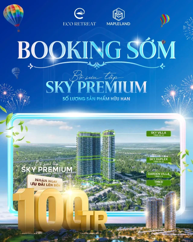 CHÍNH THỨC NHẬN BOOKING – SKY PREMIUM