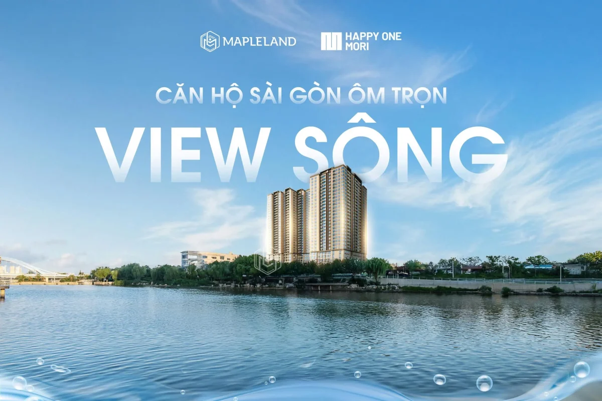 Happy One Mori - Căn hộ Sân Golf ôm trọn view sông Sài Gòn