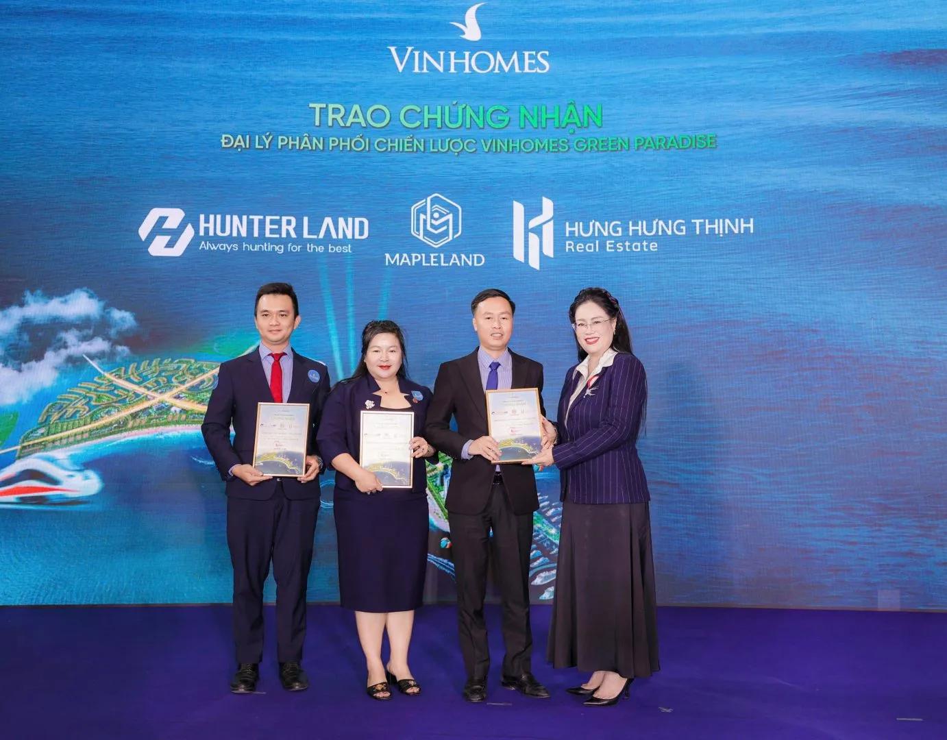 MAPLELAND – ĐẠI LÝ PHÂN PHỐI CHÍNH THỨC DỰ ÁN VINHOMES GREEN PARADISE