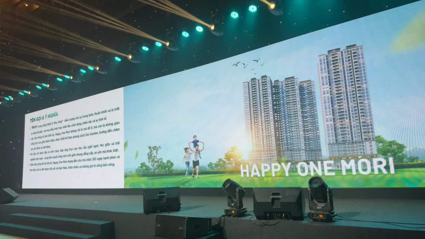 Ý nghĩa tên dự án Happy One Mori