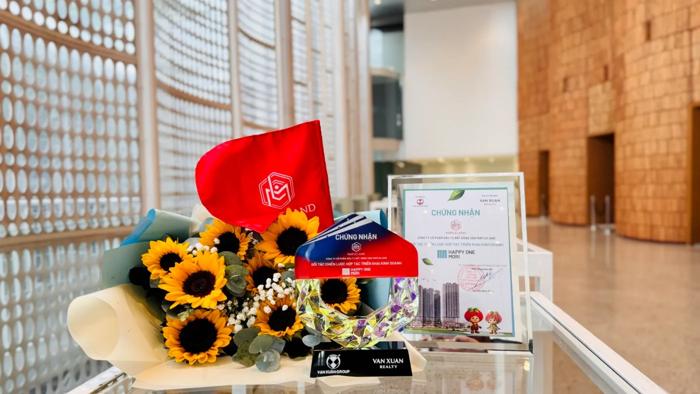 MapleLand trở thành Đại lý chiến lược dự án Happy One Mori
