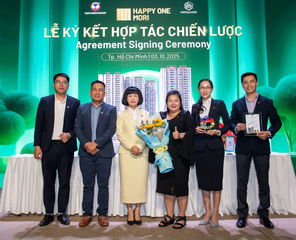 MAPLELAND - Đại lý phân phối chiến lược dự án Happy One Mori