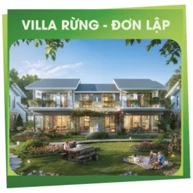 Villa Rừng đơn lập tại Retreat Forest