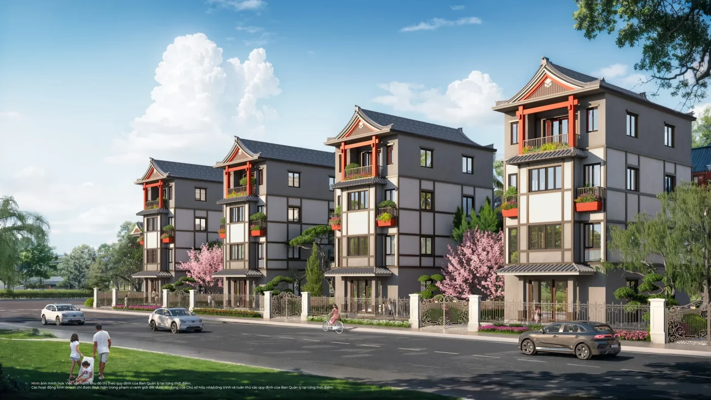 HOT - Biệt thự biển phân khu Vịnh Ngọc - Vinhomes Cần Giờ 8 Biệt thự phong cách Nhật Bản tại Vịnh Ngọc - Vinhomes Cần Giờ