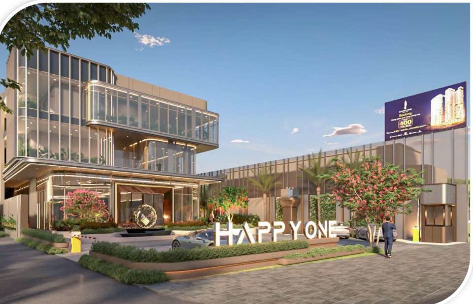 Nhà điều hành và nhà mẫu Happy One Mori