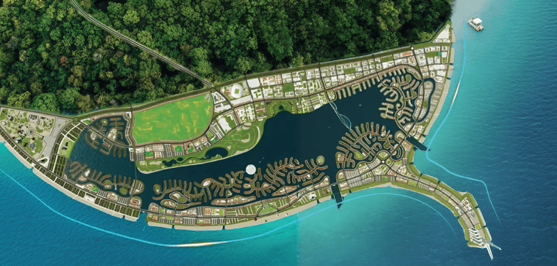 Siêu đô thị lấn biến Vinhomes Green Paradise Cần Giờ