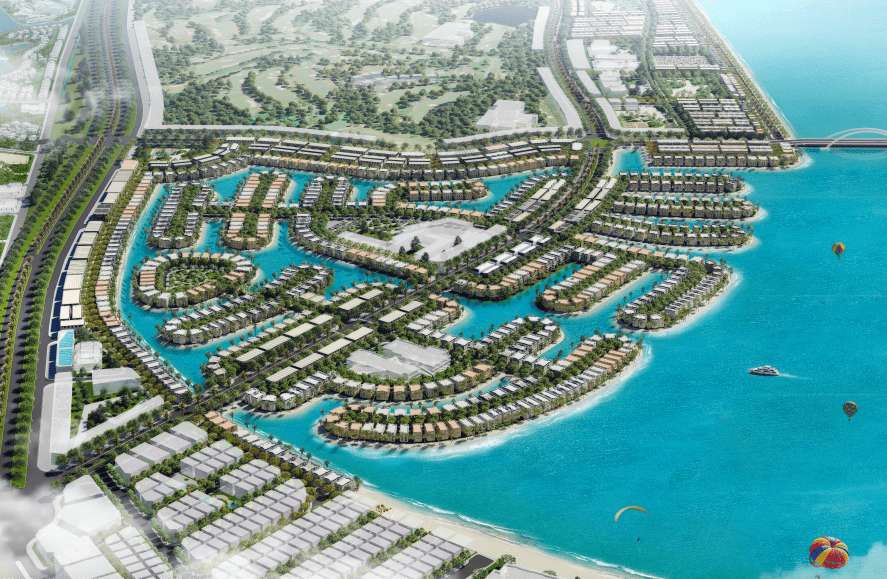 Phối cảnh Vịnh Tiên Vinhomes Cần Giờ - Phân khu được ví như Q1 TP HCM