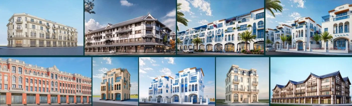 Vinhomes Green Paradise Cần Giờ: 4 Yếu Tố Quyết Định Đầu Tư & Cơ Hội Bứt Phá 9 Một số mẫu nhà tại Vinhomes Green Paradise Cần Giờ