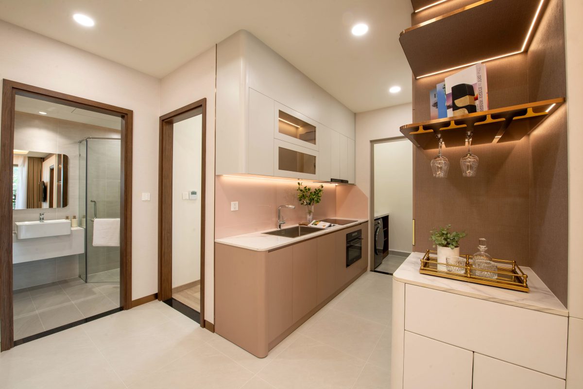 Căn hộ 2 phòng ngủ Happy One Mori