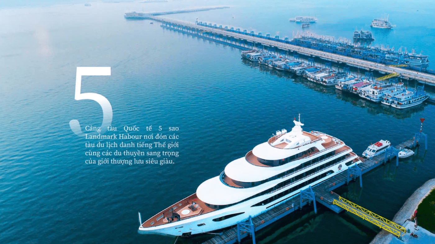 Cảng tàu quốc tế 5 sao Landmark Harbour - Vinhomes Cần Giờ