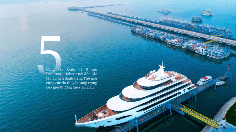 Cảng tàu quốc tế 5 sao Landmark Harbour - Vinhomes Cần Giờ