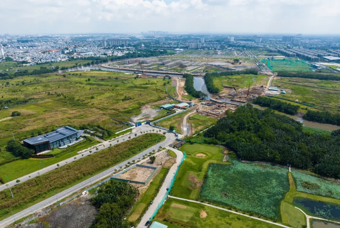 Hiện trạng khu đất 185ha được quy hoạch làm Khu liên hợp thể thao quốc gia Rạch Chiếc