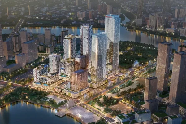 Phối cảnh dự án Khu đô thị Thủ Thiêm Eco Smart City
