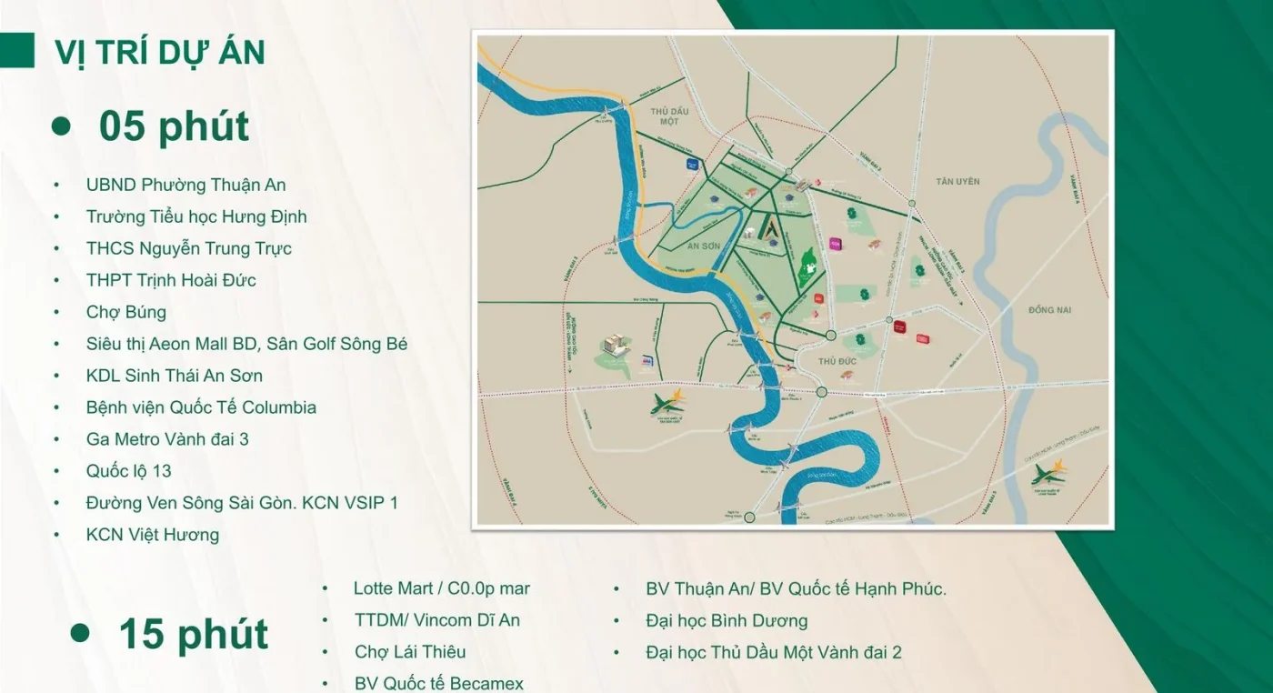 Vị trí The Emerald Garden View