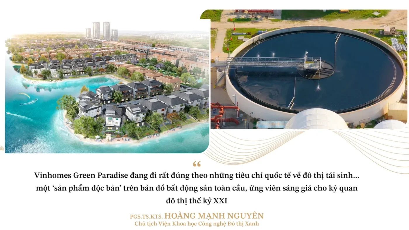 Vinhome Cần Giờ siêu đô thị xanh -thông minh - sinh thái - tái sinh hàng đầu thế giới