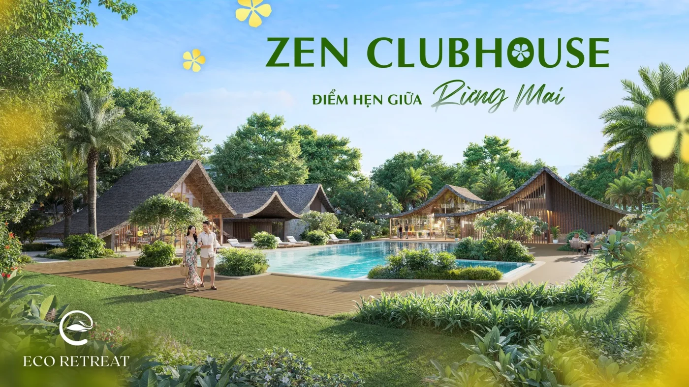 ZEN Clubhouse nằm trong hệ tiện ích phân khu Rừng Mai