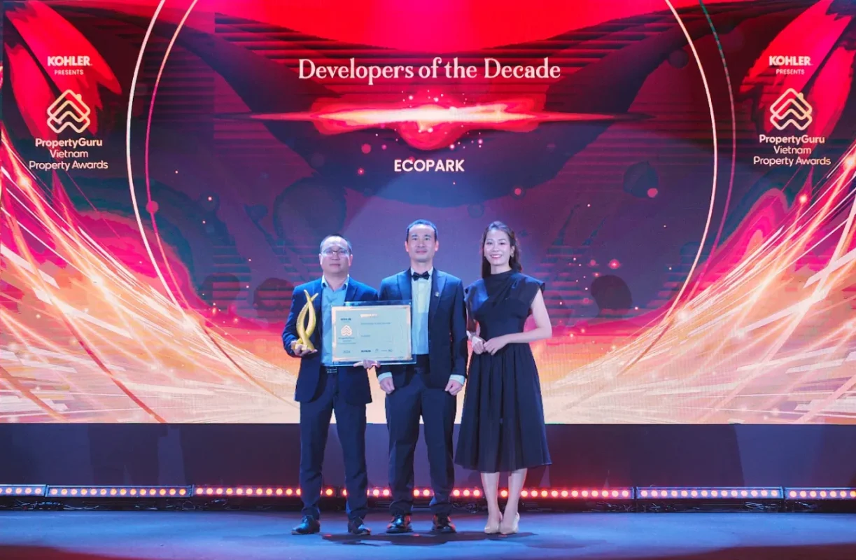 Ecopark nhận giải thưởng Chủ đầu tư của thập kỷ