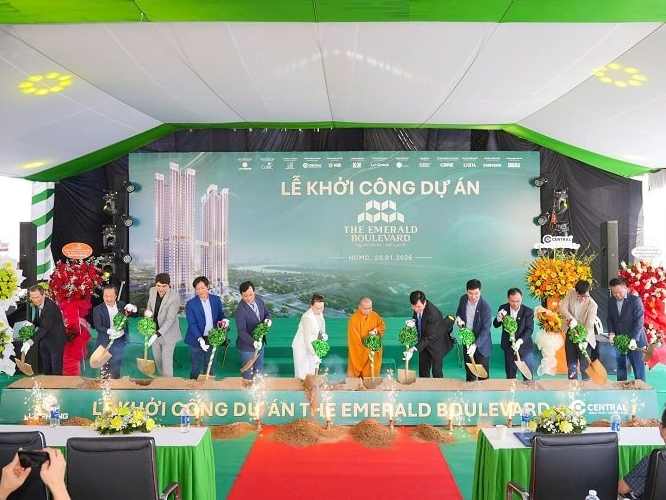 Lễ khởi công dự án The Emerald Boulevard