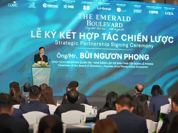 Lễ kí kết hợp tác chiến lược dự án The Emerald Boulevard