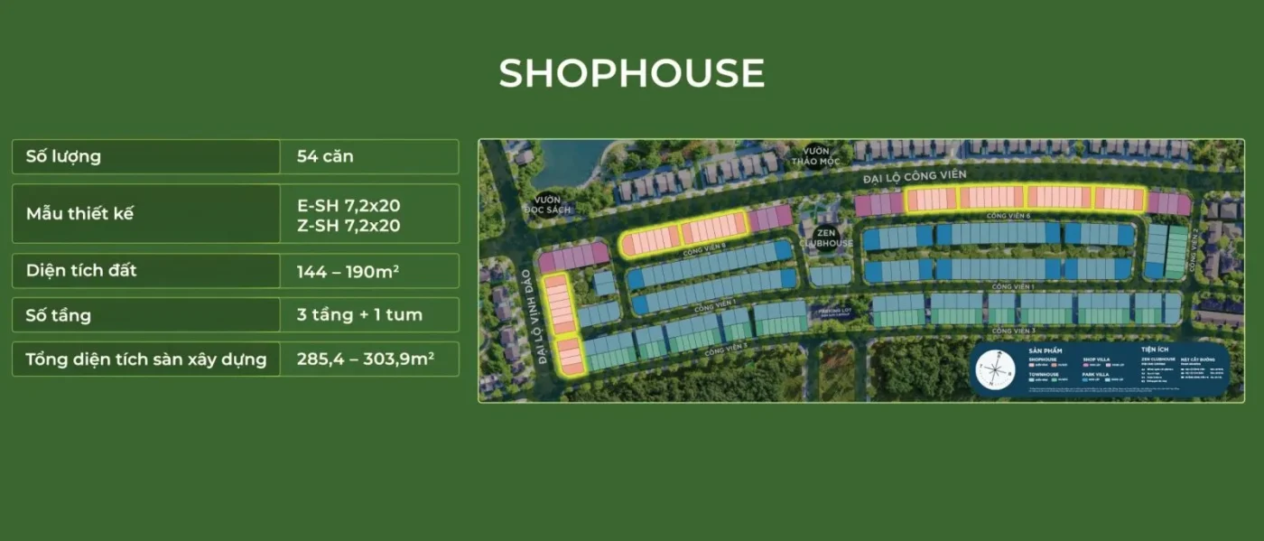 Mặt Bằng Rừng Mai Chi Tiết – Phân Khu Mùa Lễ Hội Đầu Tiên Tại Eco Retreat Long An 46 mat bang shophouse rung mai mua le hoi 11zon