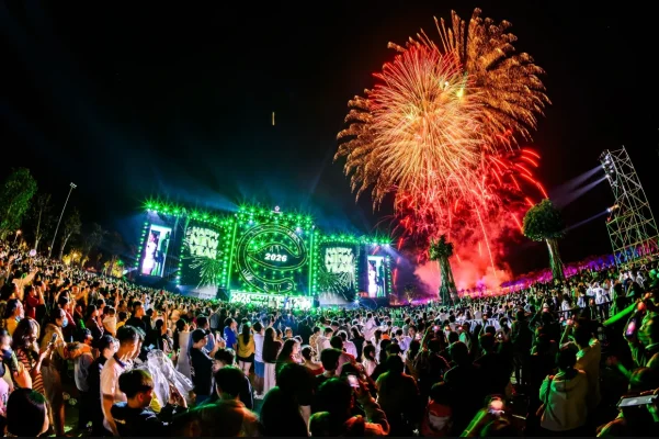 Sự kiện Countdown 2026 diễn ra hoành tráng tại Khu đô thị Eco Retreat